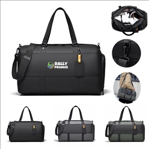Travel Bag With Independent Shoe Compartment Luggage Bag